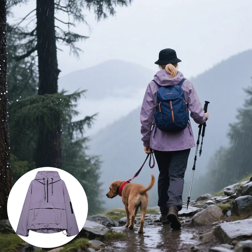 3-in-1 Waterproof Women's Jacket – Rain, Wind & Cold, All Covered - Image 2