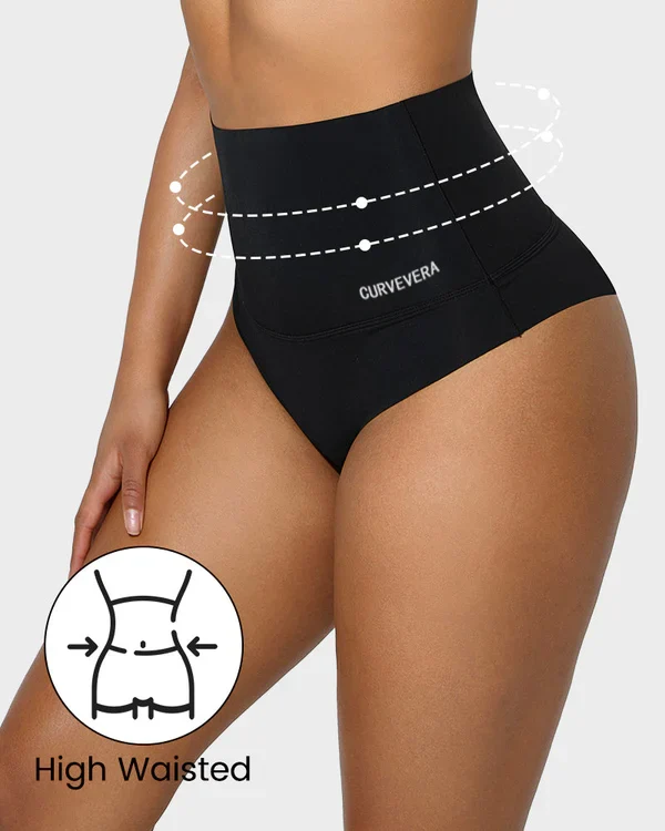 3-Pack High Waisted Tummy Control Briefs - Image 9