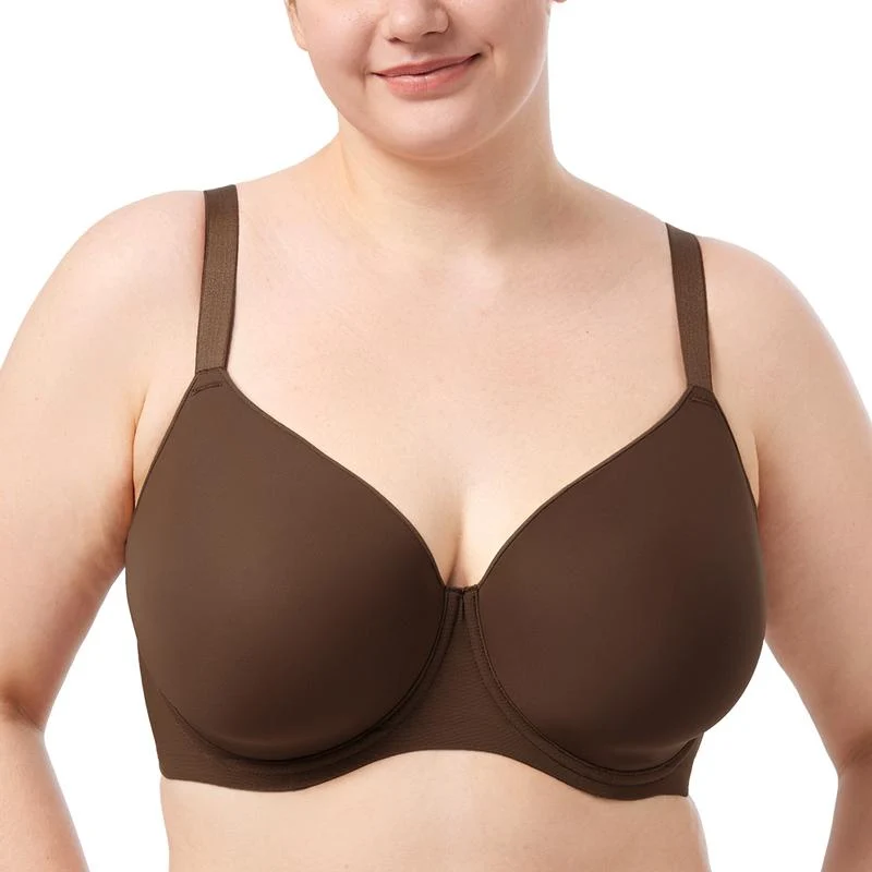 Adjustable Straps Underwire T-Shirt Bra - Image 5