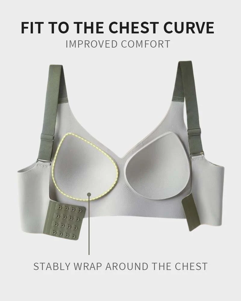 Anti-Sagging Support Shockproof Sports Fixed Cup Bra For Women - Image 13