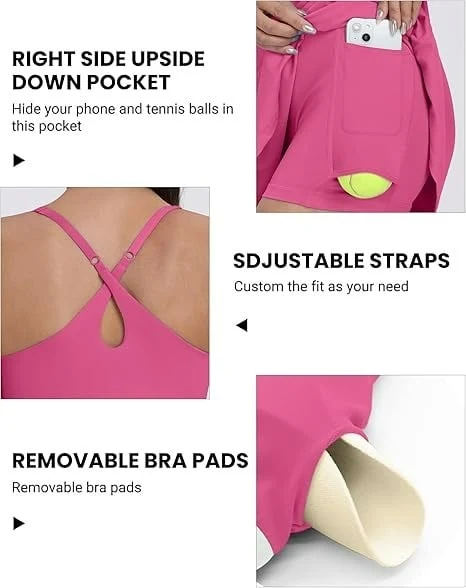 The Ultimate Tummy Control Backless Active Dress - Image 10