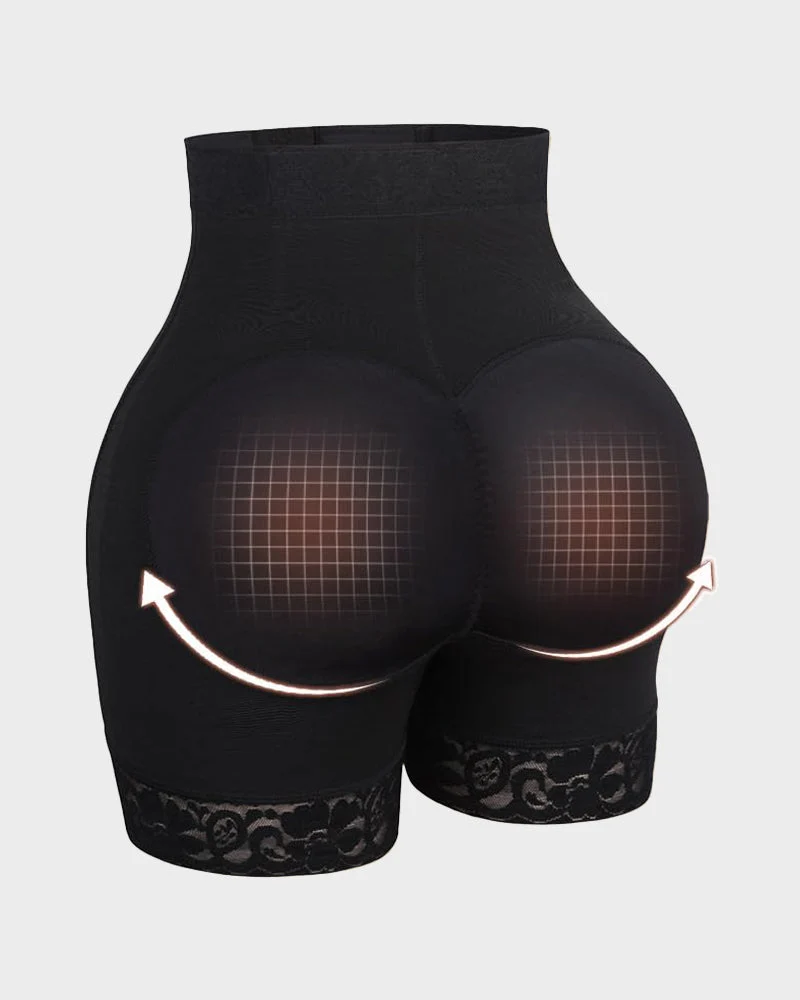 Boned Sculpt High Waist Shorts - Image 5