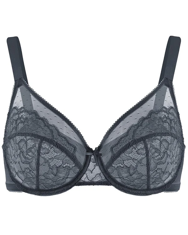 Full Coverage Lace Minimizer Bra - Image 17