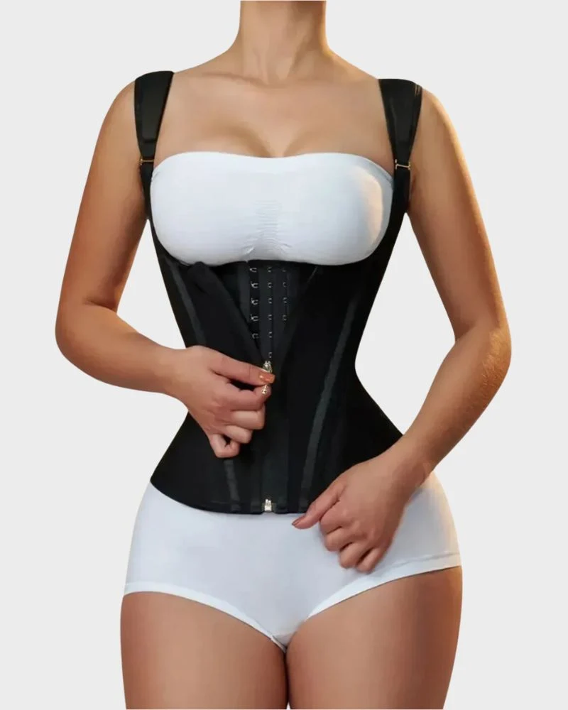 Double Waistband Corset Vest Waist Trainer - Image 2
