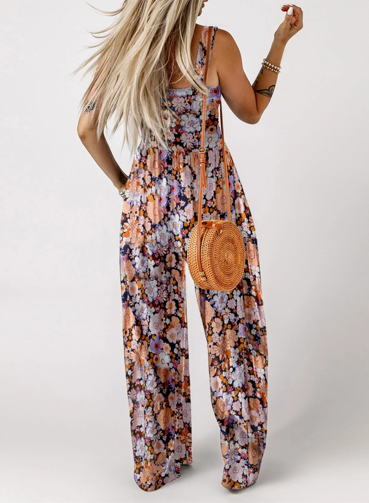 Fashionable women's casual jumpsuit - Image 8