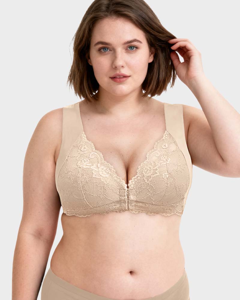 Front Closure '5D' Shaping  Wireless Bra - Image 8