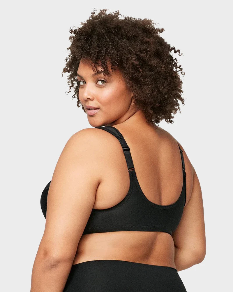 Front-Closure Underwire Print Bra - Image 7