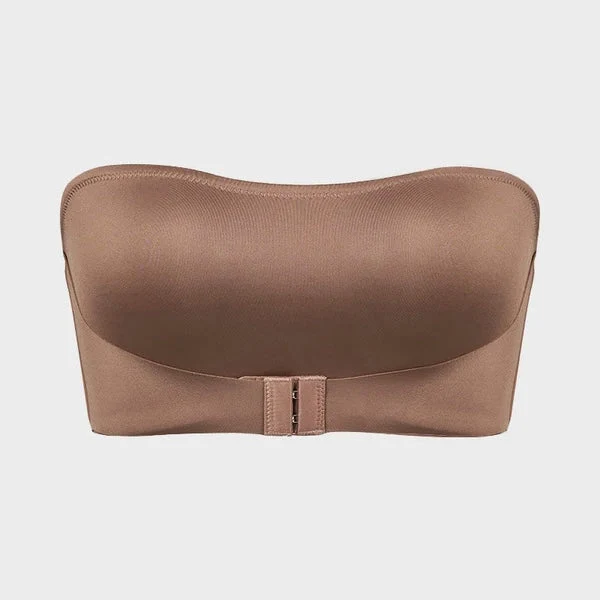 Front Closure Wireless Seamless Bandeau Bra - Image 14