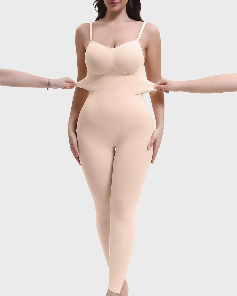 Full Body Shaper High Waisted Tummy Control Bodysuit - Image 6