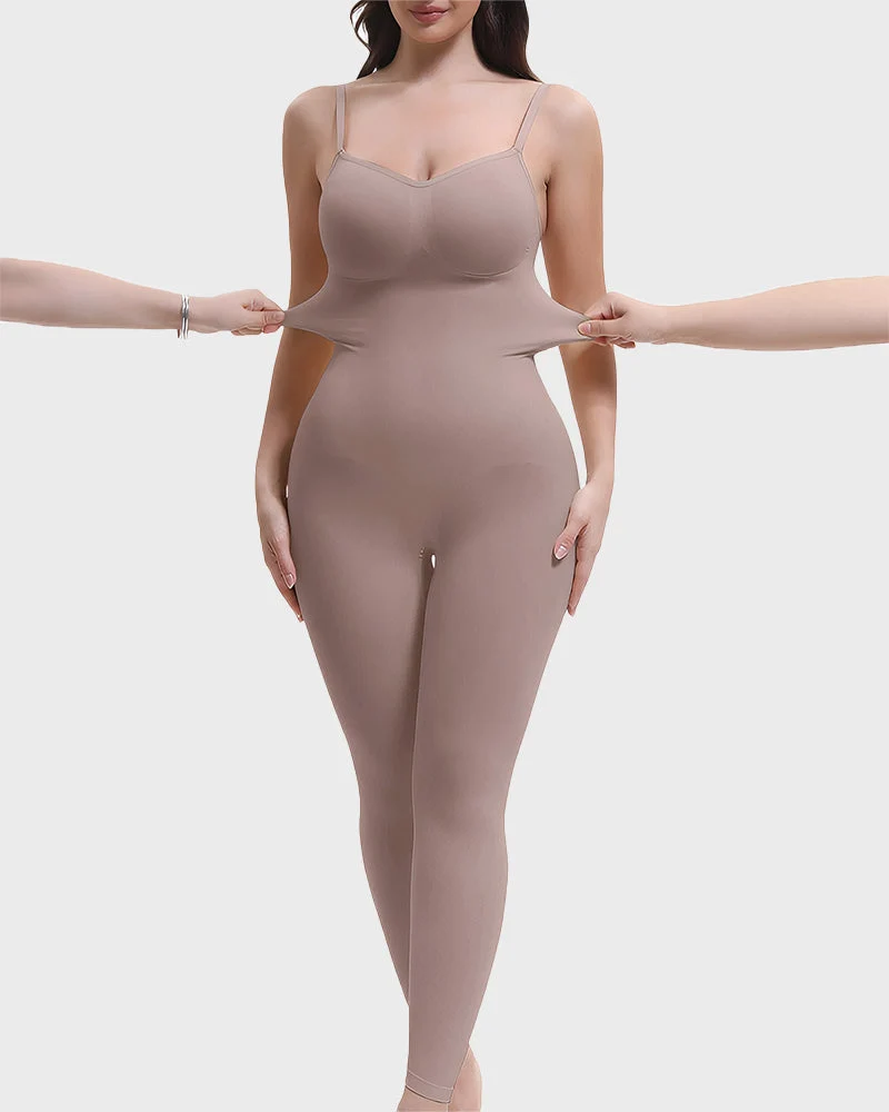 Full Body Shaper High Waisted Tummy Control Bodysuit - Image 8