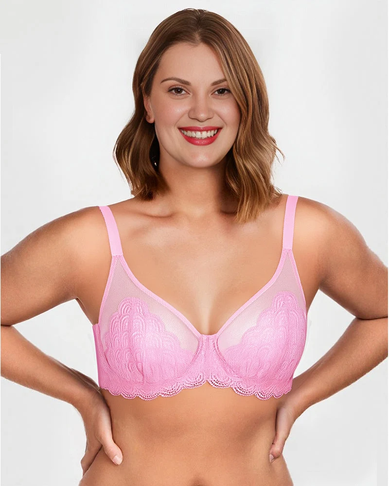 Lace Comfort Support Bra - Image 5