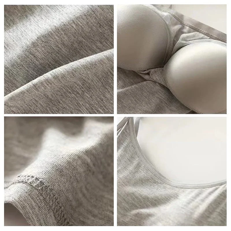 Loose-fitting Tank Top With Built-in Bra - Image 10