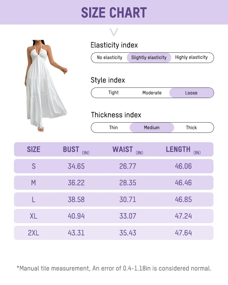 Minimalist Sleeveless Open-Back Halter Maxi Dress - Image 7
