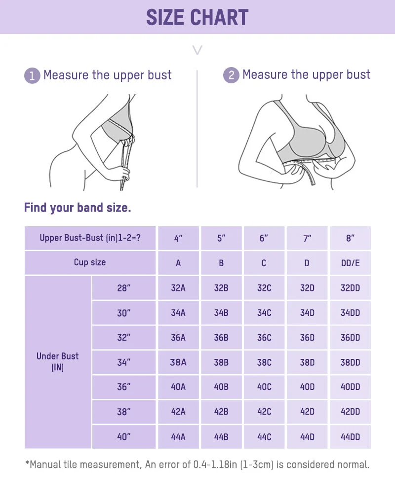 Plus Size Seamless Breathable Wireless Bra - Image 9