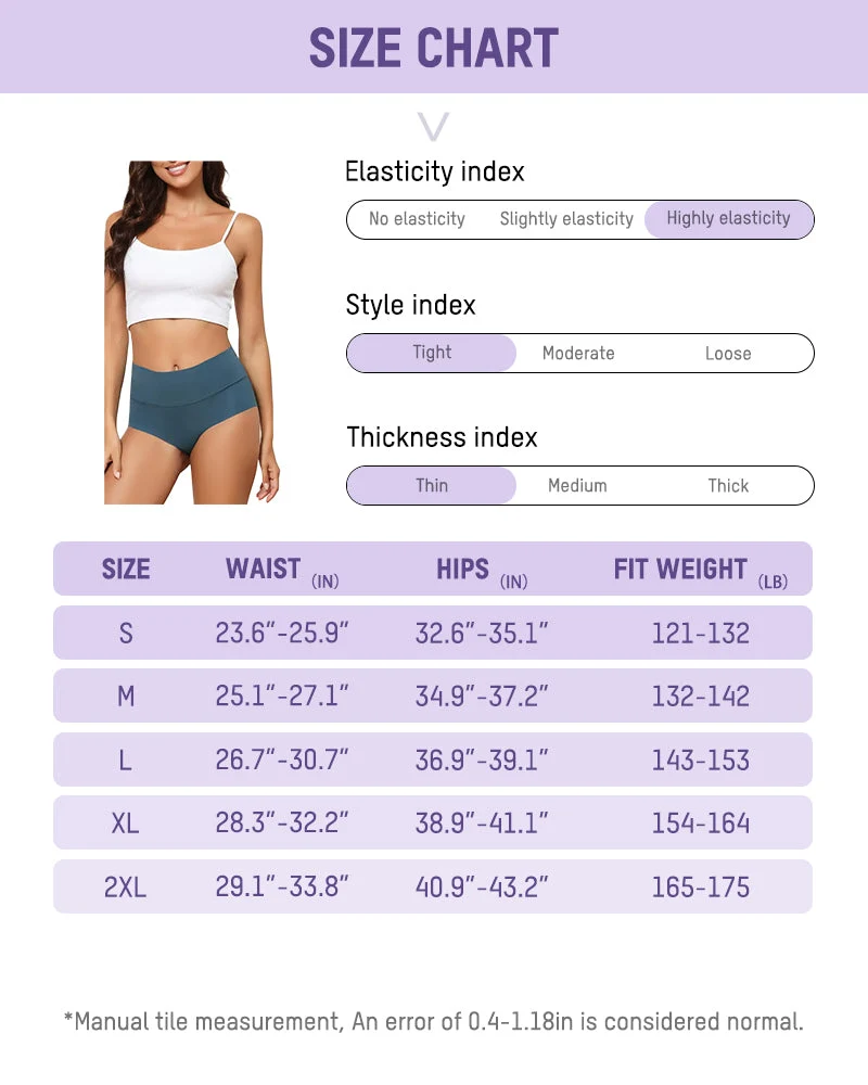 Seamless High-Waist No Show Comfort Panties (6 Pack) - Image 9