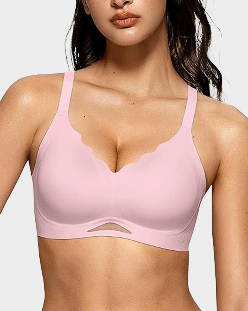 Seamless Soft Comfort Wireless Mesh Bra - Image 8