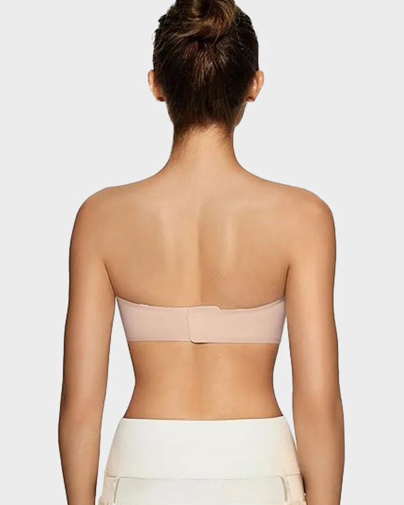 Strapless Wireless Padded Bandeau Bra - Image 3