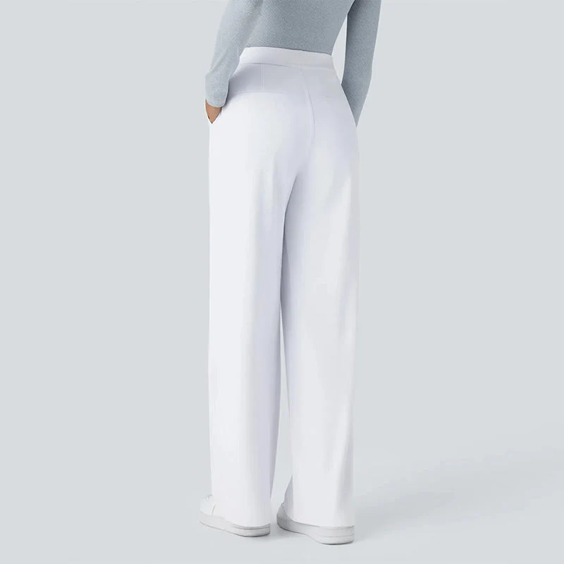 High-Waist Straight-Leg Work Pants Set - Image 15