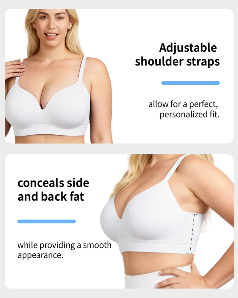 Supportive Comfort Wireless Shaping Bra - Image 11