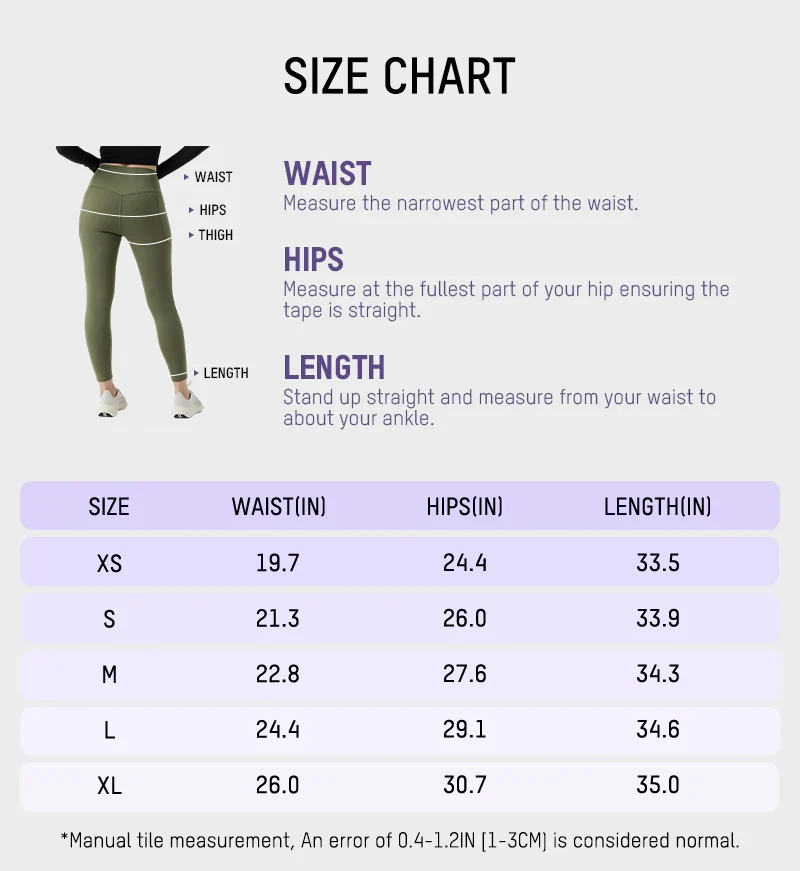 Thermal Tummy Control Yoga Leggings with Pockets - Image 17