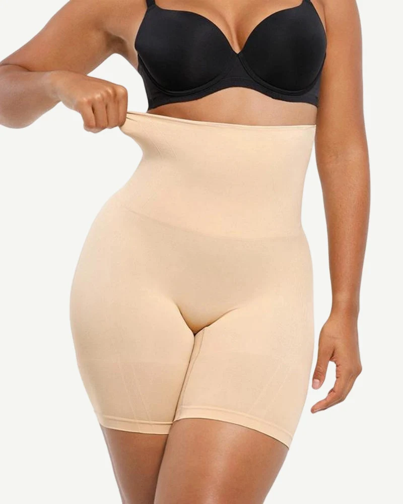Tummy Control Butt Lift Thigh Slimming Shapewear Shorts - Image 12