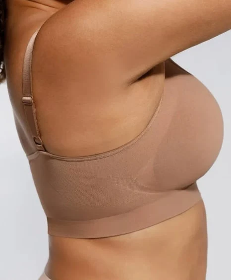 Women's Full Coverage Non-Padded Wireless Sculpt Bra - Image 8