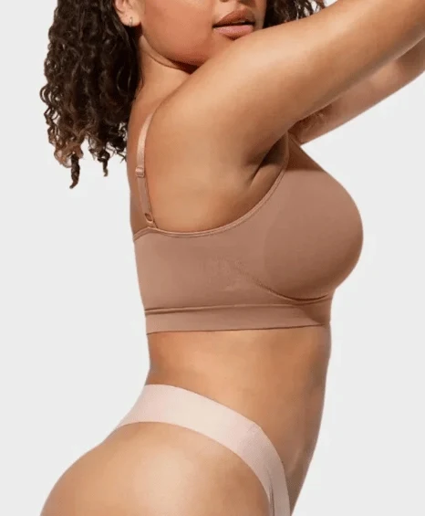 Women's Full Coverage Non-Padded Wireless Sculpt Bra - Image 9