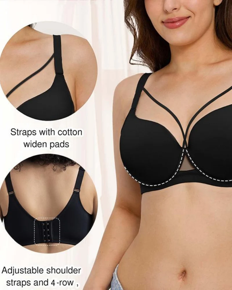 Women Seamless Push Up Padding Bras - Image 3