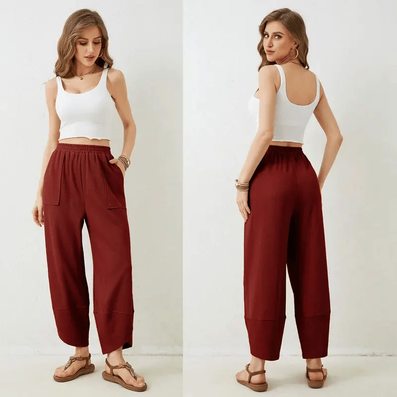 Women's Loose Wide Leg Casual Pants - Image 8