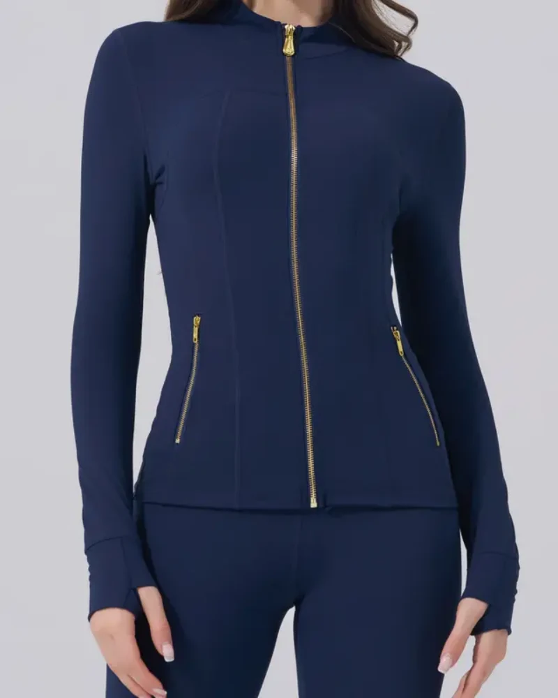 Womens Sportswear Set Full Zip Jacket and Yoga Pants - Image 13